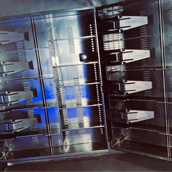 Cash Tray box cash register 2 used Cash drawers from IBM pos​ black no covers - Picture 3 of 6